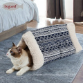 Cat Rustling Sack fonctionnel hiver chaud Cat Cave Pet Mat